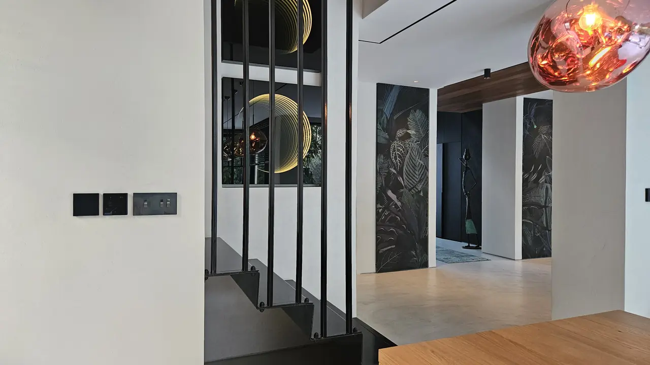 Climate & light control panel